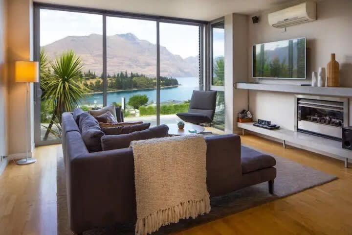 Stunning Lakeview 1 Bedroom Apartment Queenstown Exterior foto